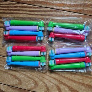 15pcs Kids Replacement Heads Compatible Braun Oral B Kids Electric Toothbrush